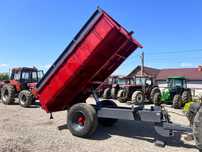 Remorca agricola tandem bena 7,7 t