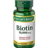 Natures Bounty Biotin 10’000mcg