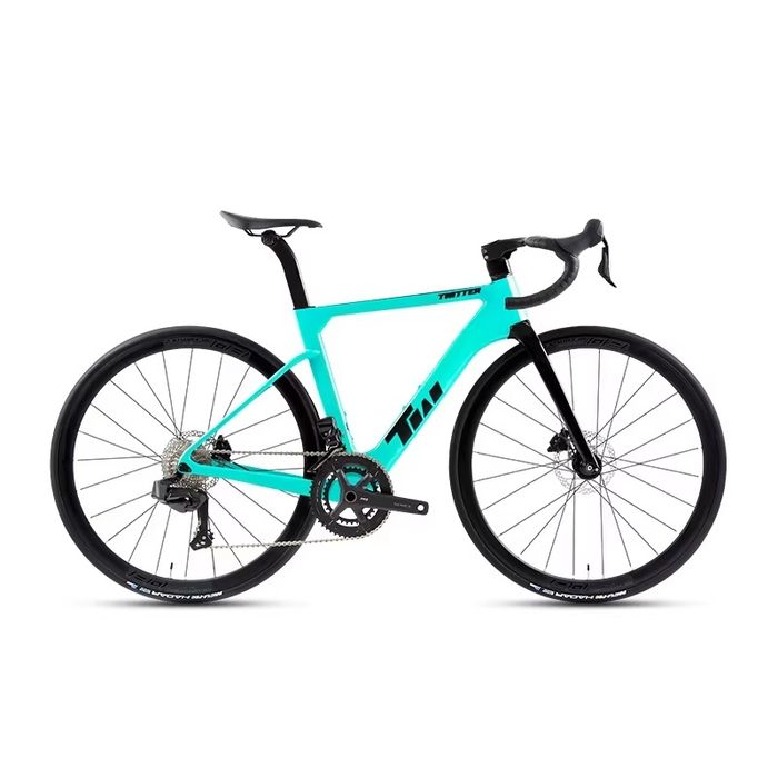 Bicicleta cursiera carbon transmisie electronica TWITTER R15 PRO sigil