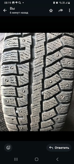 Продам авторезину зимнюю.