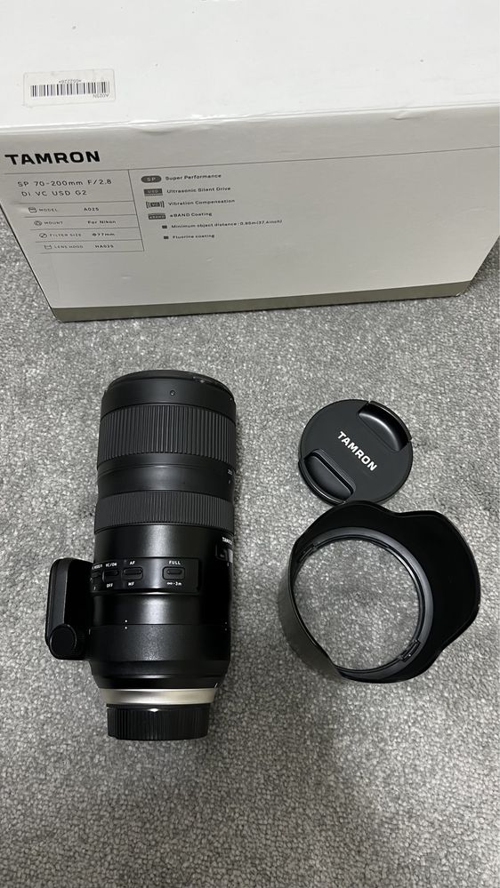 Tamron SP AF 70-200mm f/2.8 Di VC USD G2 for nikon