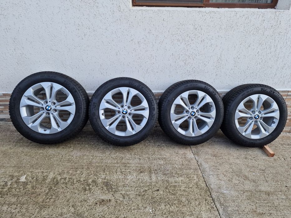 Jante 17 de iarna BMW X1,X2, f48, f39 anvelope Michelin, 5x112