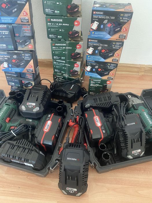 Incarcator rapid Parkside 4,5Ah/baterie acumulator Parkside 4ah/8ah