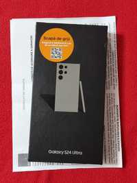 Samsung Galaxy S24 Ultra 512Gb, NOU Sigilat, Gray, Garantie Orange!!!
