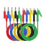Set cabluri de testare mufa banana 4mm clesti crocodil multimetru