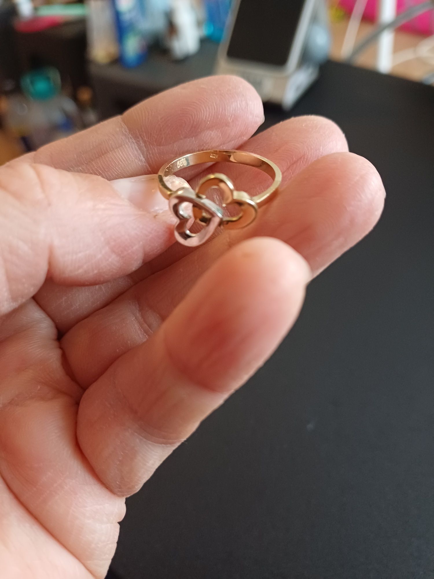 Inel de aur nou de 14 k