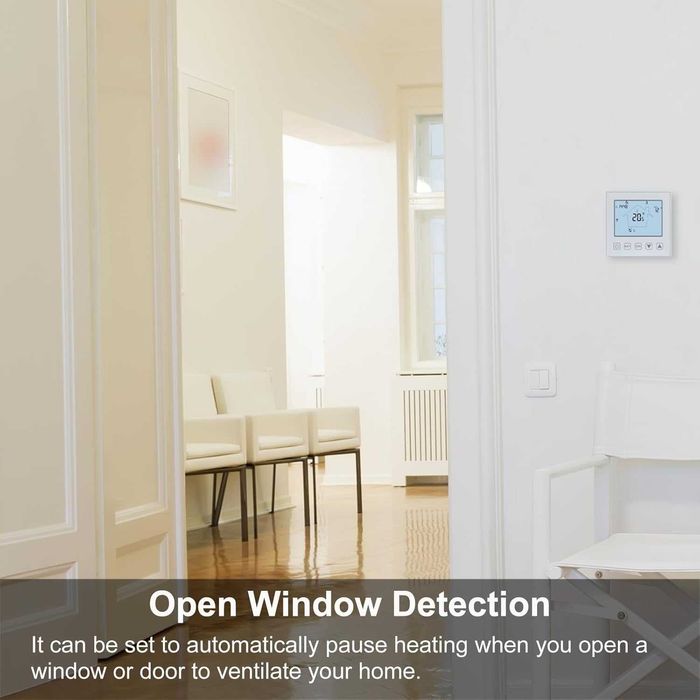 KETOTEK WiFi Smart Termostat Boiler 3A Alexa,TuyaSmart Life APPControl