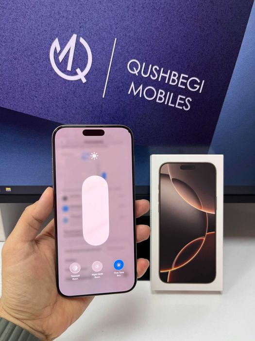 aybi bor o`qing oldin iPhone 16 pro max 256gb