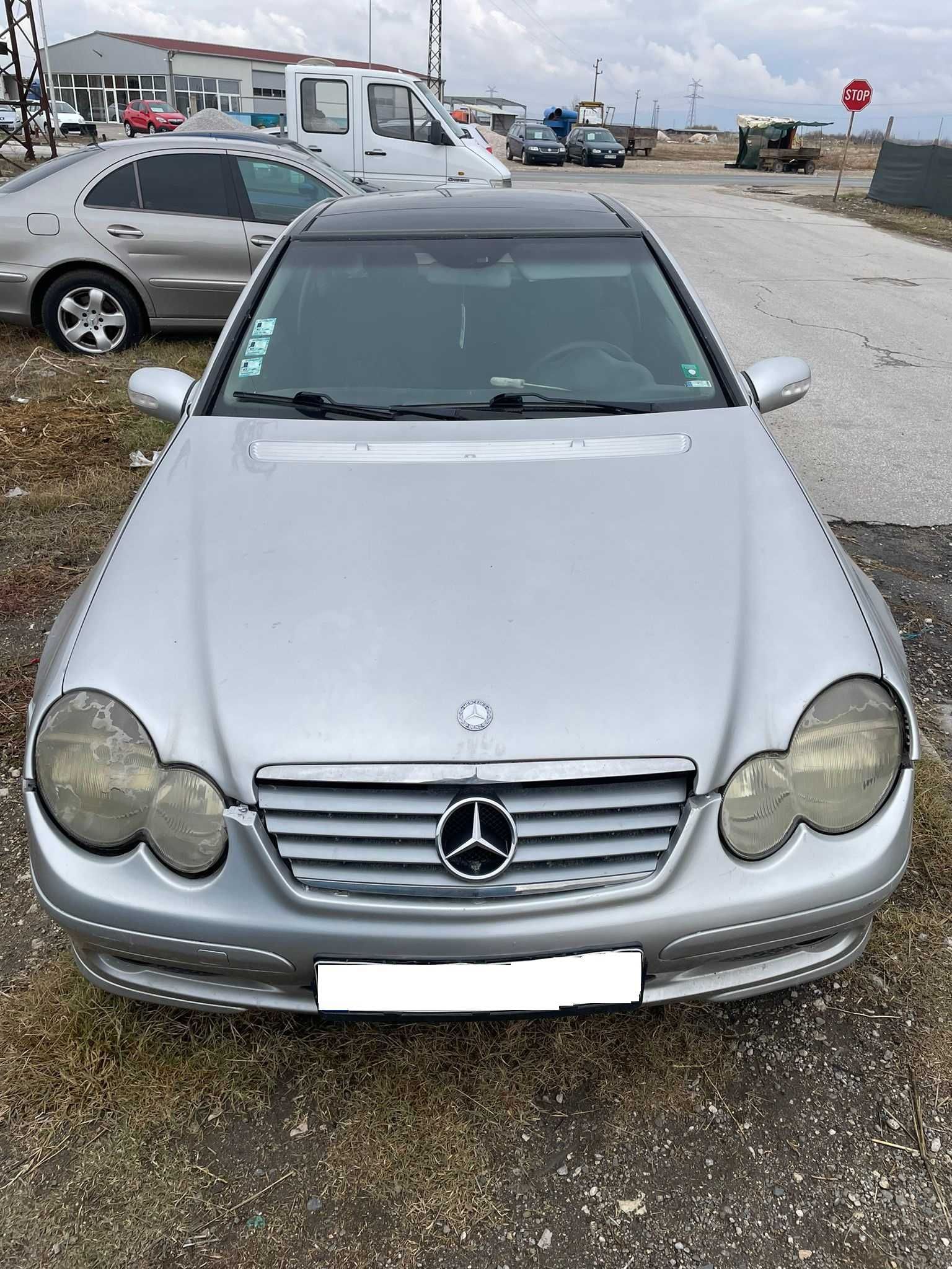 Мерцедес Ц купе / Mercedes C 220 sport 105kw 143ps om611