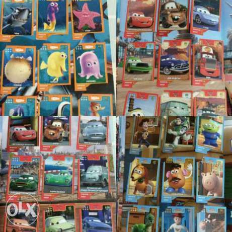 Колекционерски карти за албума на Дисни Пиксар/ disney pixar