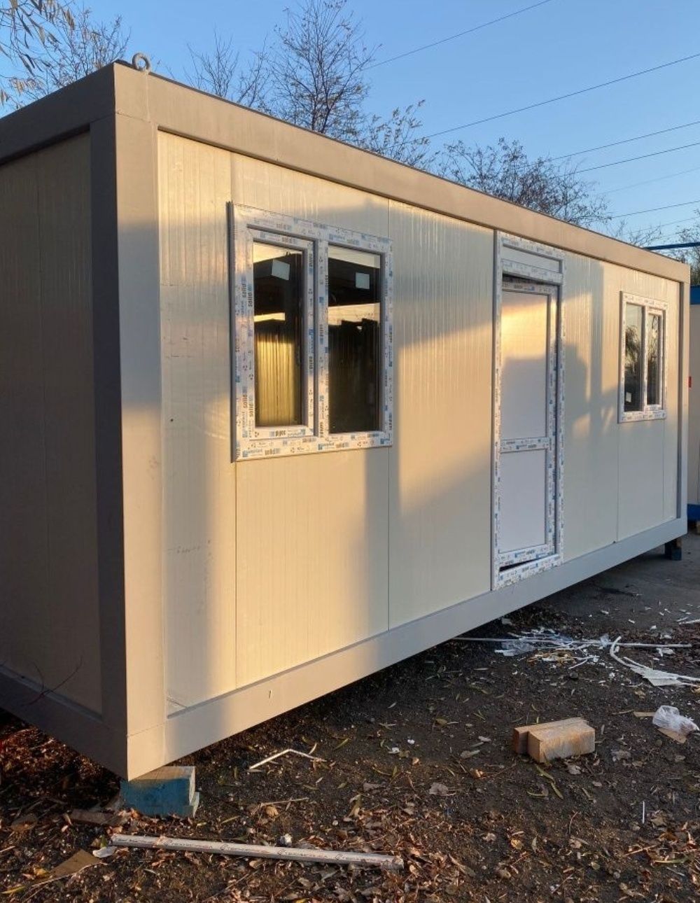 Container birou containere vitrina santier paza fast-food locuit vesti