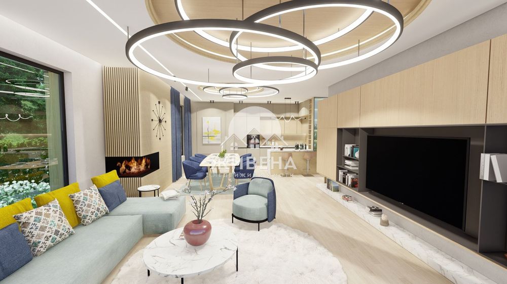 Продава нова къща в строеж в м-т Траката, площ 220 кв.м