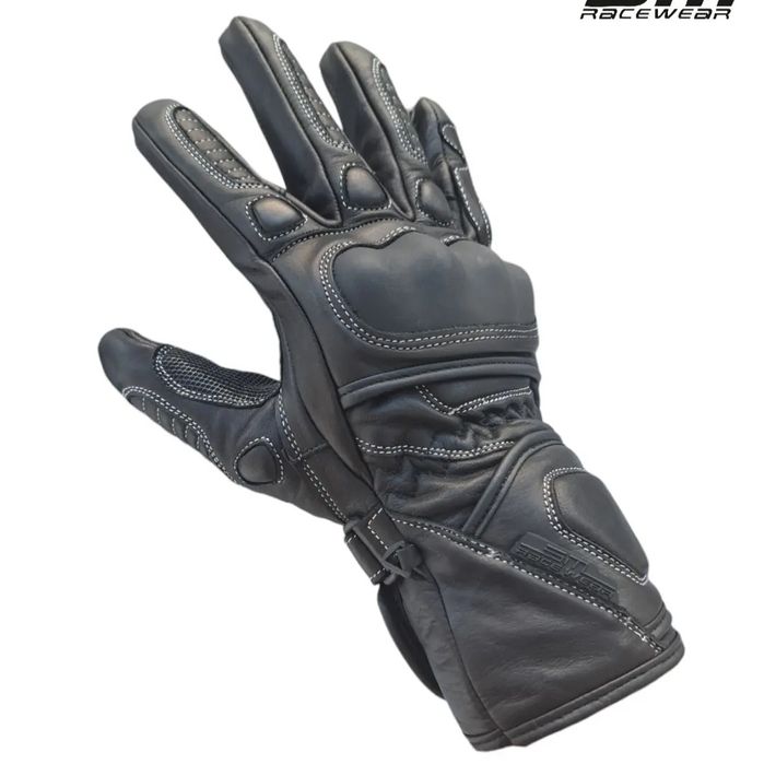 Manusi moto piele naturala SM Road marimi XS, S, M, L, XL, 2XL Noi!