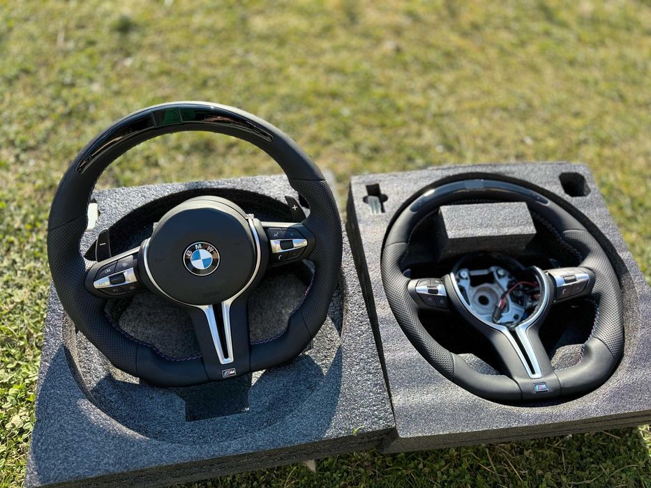 Volan BMW M Seria F 1 2 3 4 Tesit cu Display LED diferite functii Race