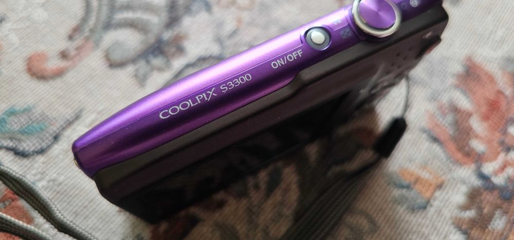 Aparat foto digital Nikon COOLPIX S3300, 16MP, Purple