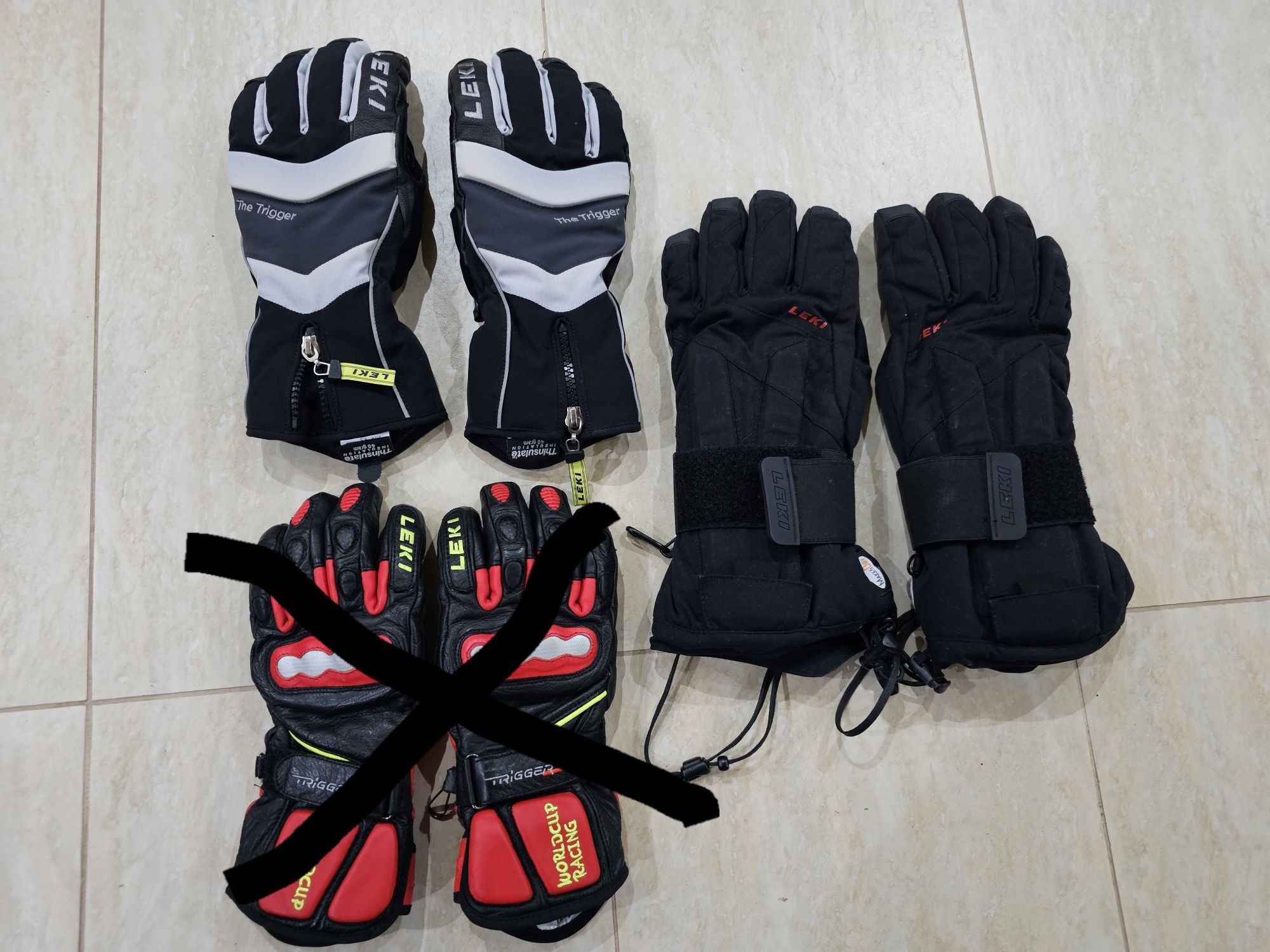 Manusi ski LEKI goretex profesionale