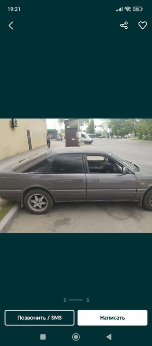 Продам Мазда 626 91 года автомат объем 2,0 серый