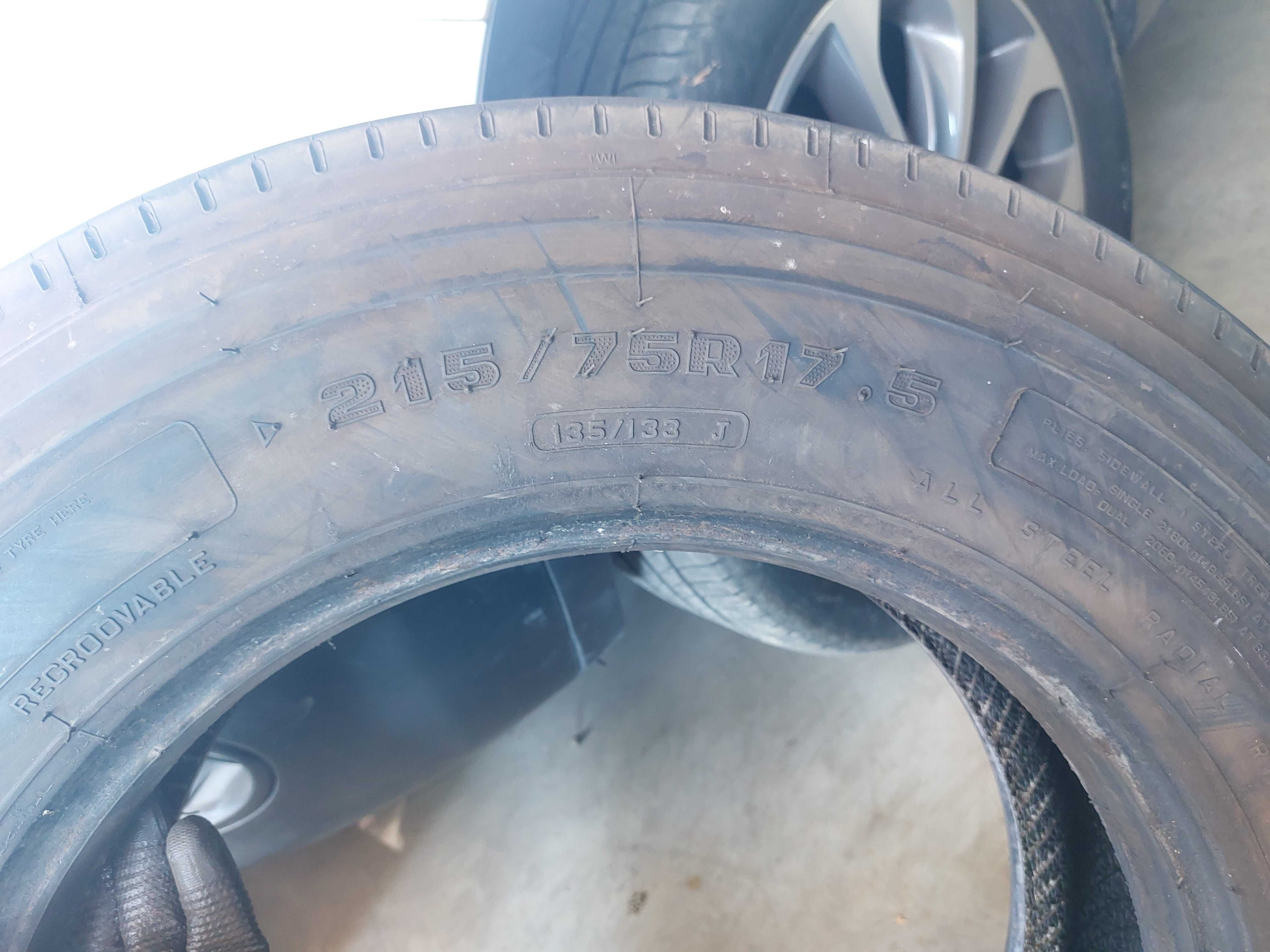 3бр.камионски предни гуми  Aeolus 215 75 17,5 dot 3015  цена за бр.