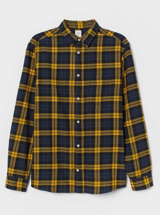 H&M - 7 camasi 100% bumbac pt. sezon rece, marimea M, noi, cu eticheta