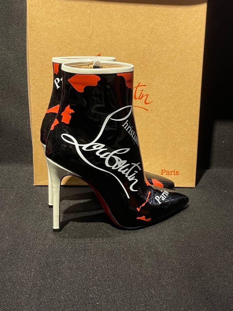 Botine Louboutin-colectia noua - piele naturală nu ecologică. Mărimi 3