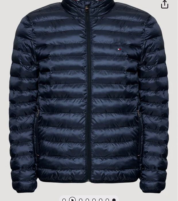 Geaca Tommy Hilfiger  Bleumarin