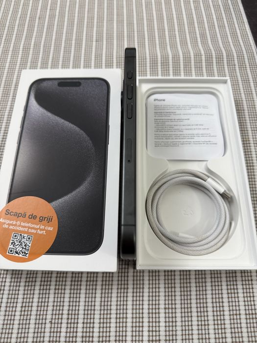 Iphone 15 Pro, 128gb - Black Titanium
