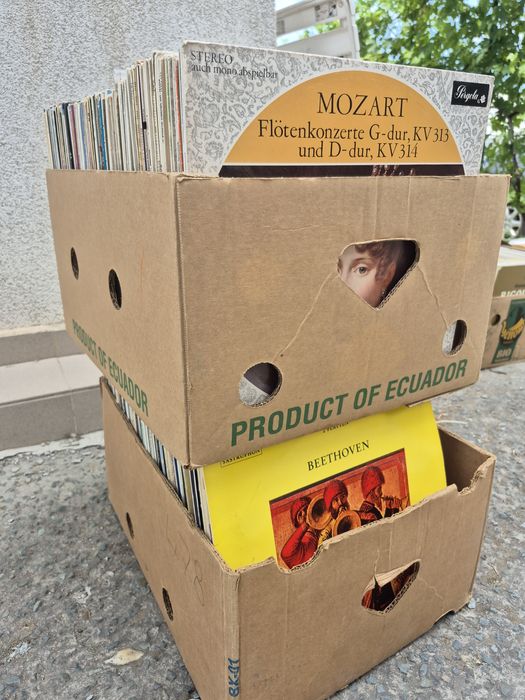 Vând 200LP Discuri Vinil colectie muzica clasica mixta Artiști celebri