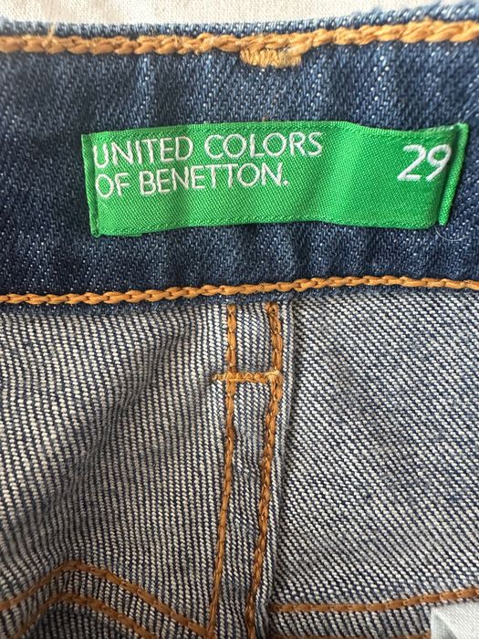 Нови дънкови къси панталони United Color of BENETTON 29 размер