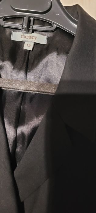 Vesta stofa neagra dama S-M