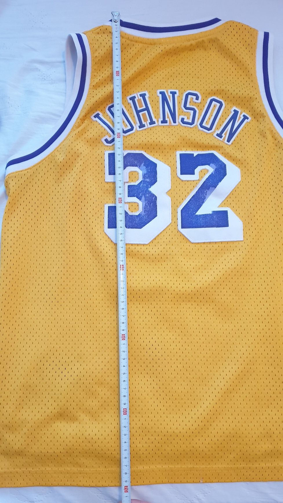 Maieu NBA Adidas Hardwood Classics Magic Johnson Los Angeles Lakers