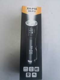 Lanterna de mana XH-P50 cu acumulator