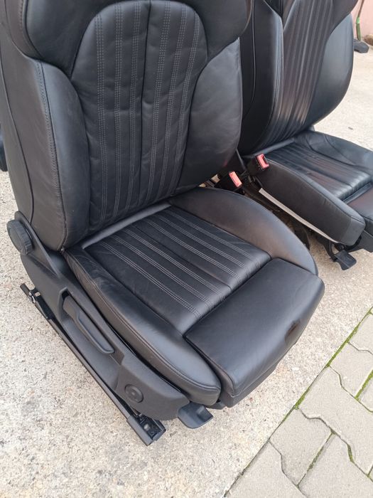 Спортен кожен салон за ауди А6/audi a6/2012-2018г/C7/s line