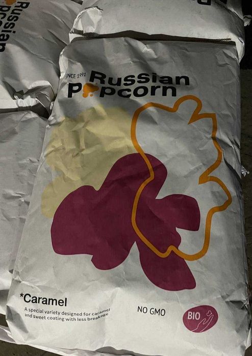 Высококачественные зерна кукурузы для попкорна