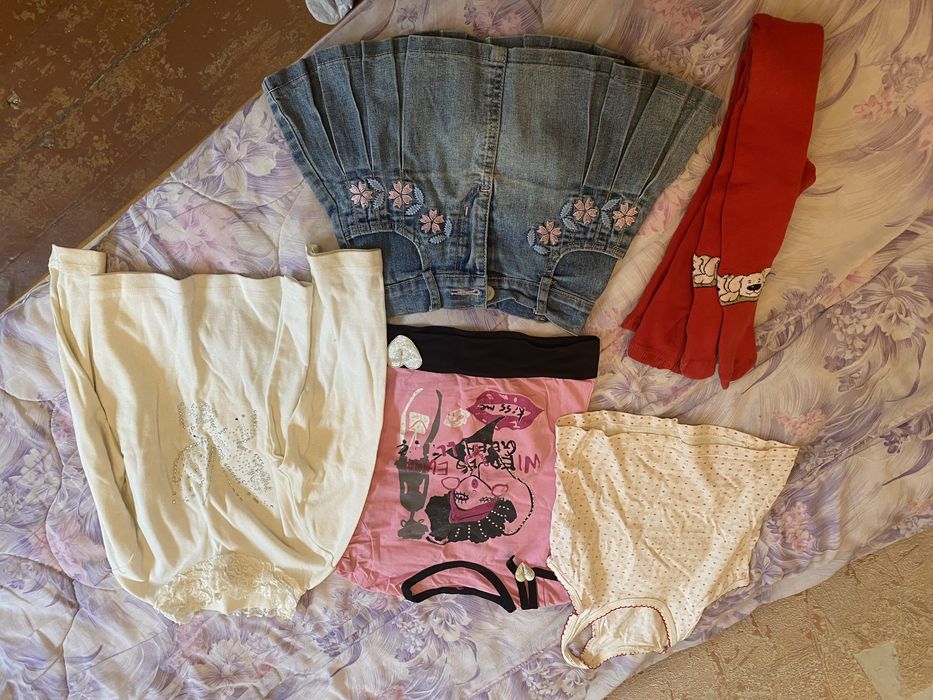 Пакет вещей в садик для девочки