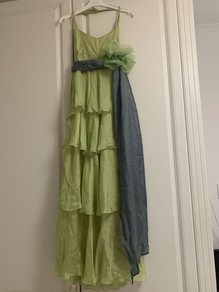 Rochie eleganta verde xs