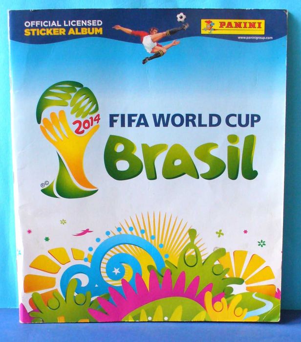 Официалния лицензиран стикер-албум FIFA World Cup Brasil'2014 Panini