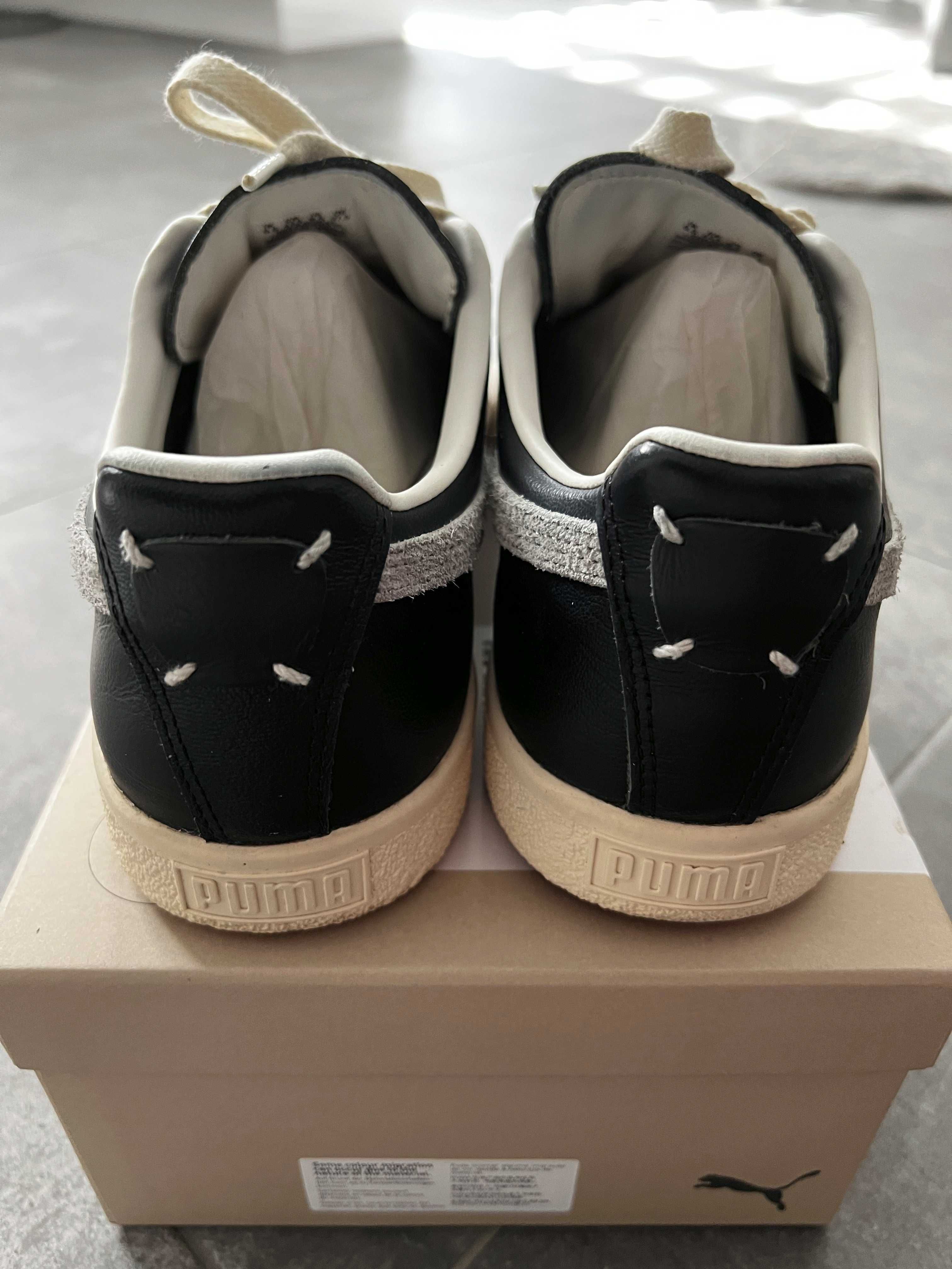 Мъжки кецове Puma Clyde Base - Black-Frosted Ivory 42.5 номер