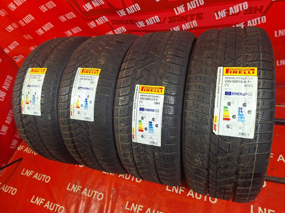 Anvelope de IARNA - 245/50/18 - PIRELLI - NOI - DOT 2021 RFT !