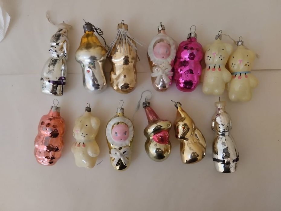 Ёлочные игрушки советские