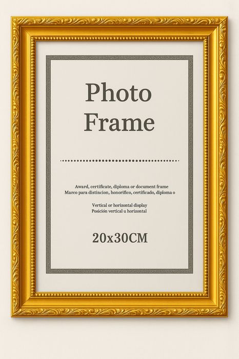 Foto ramka / Diplom ramka — 10x15, 13x18, 15x21, 20x30, A4 (21x29.7)