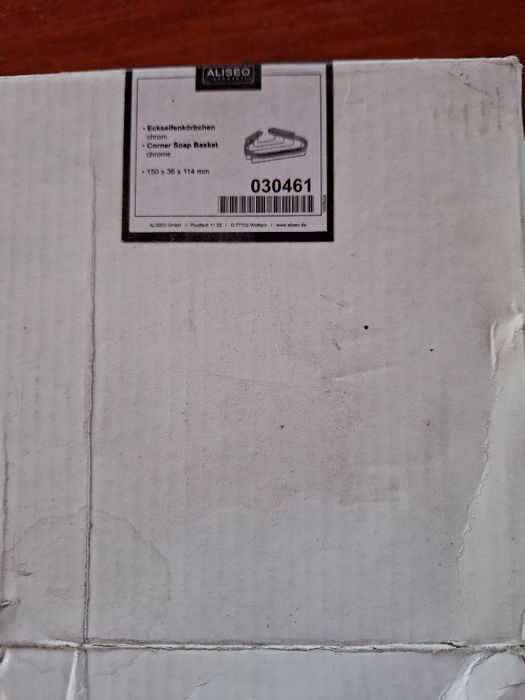 Etajera  de colt pentru sapun
