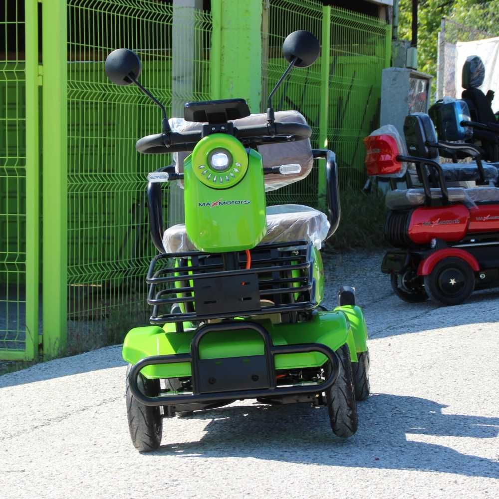 Мини триместна електрическа четириколка MaxMotors A9, 1500W, 48V/20Ah