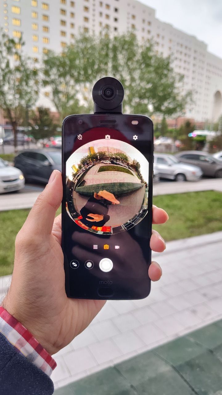 360 камера + Смартфон Motorola снимай на камеру 360 видео рыбий глаз
