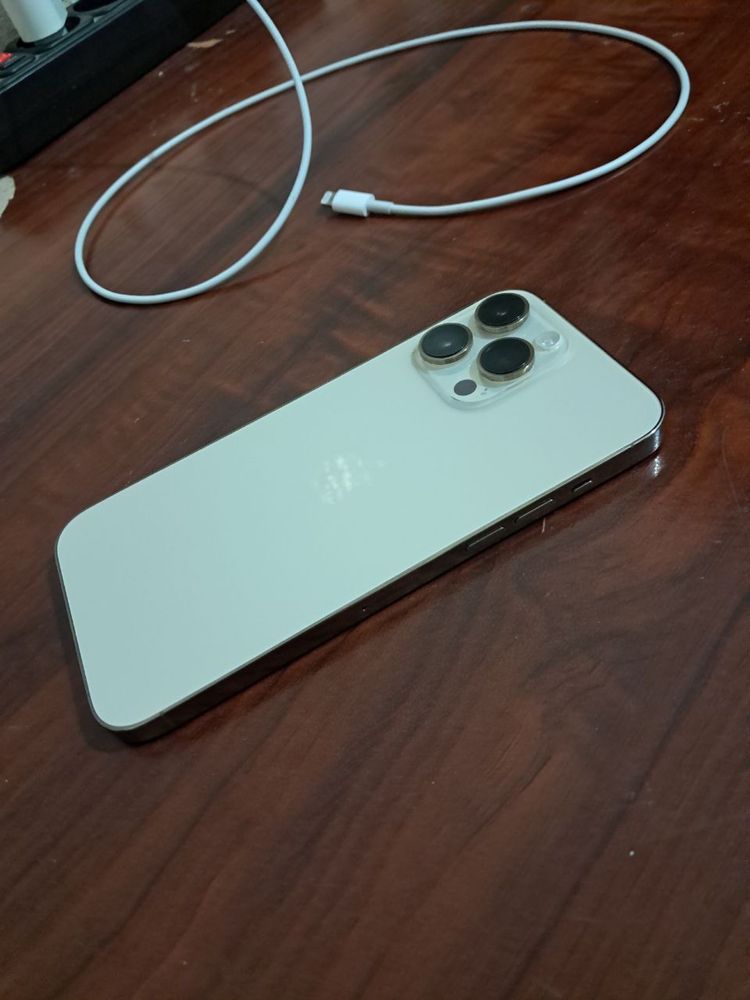 Iphone 14 pro max gold 256
