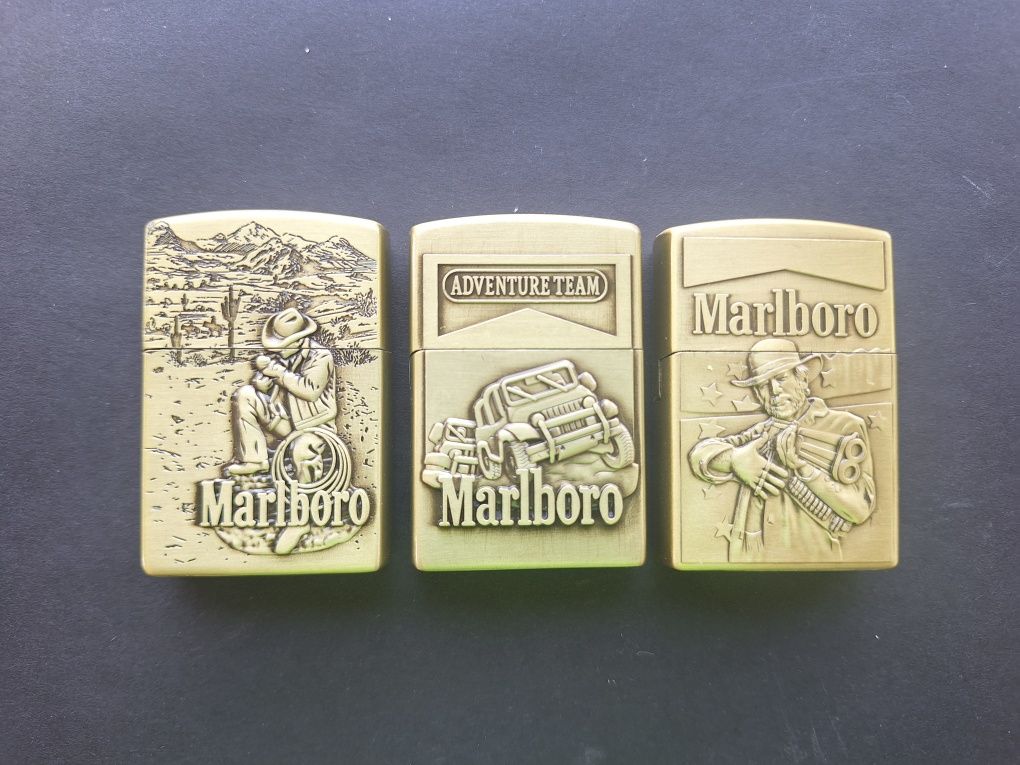 Газови запалки Marlboro-тип Zippo (3бр. за 20лв)