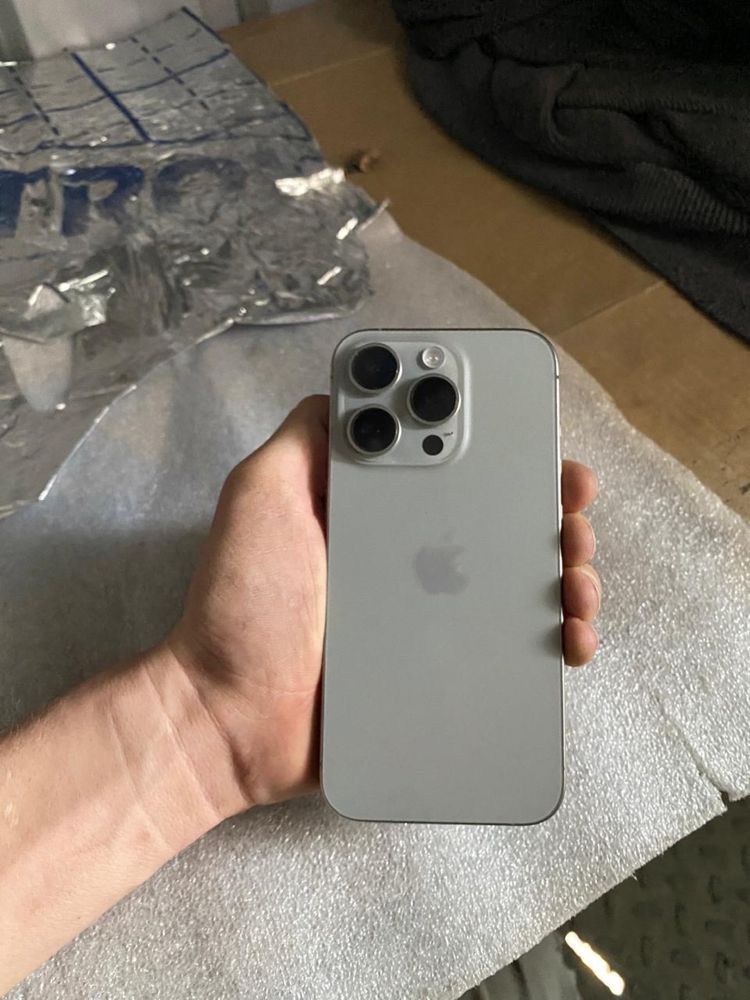 iPhone 15 pro.