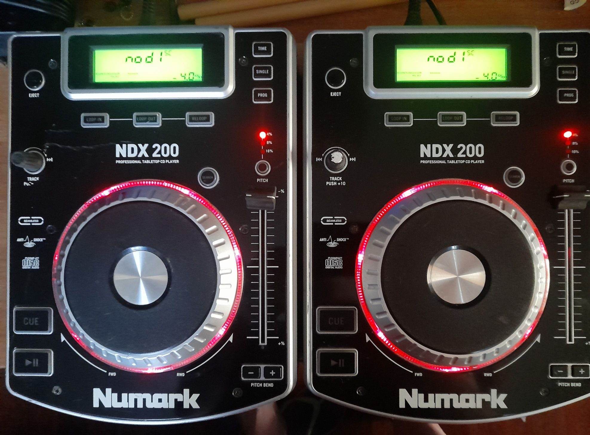 cd. Dj. Numark NDX 200