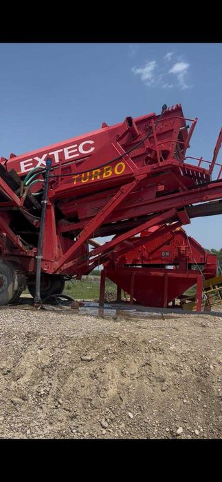 Stație mobilă de sortare cu spălare – Extec S 500