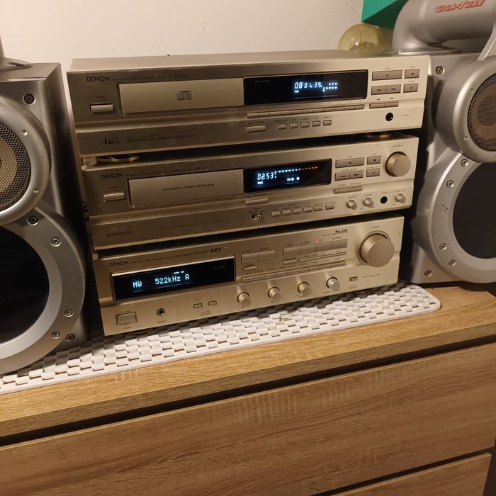 Deck Denon DR 610 și CD DCD 595