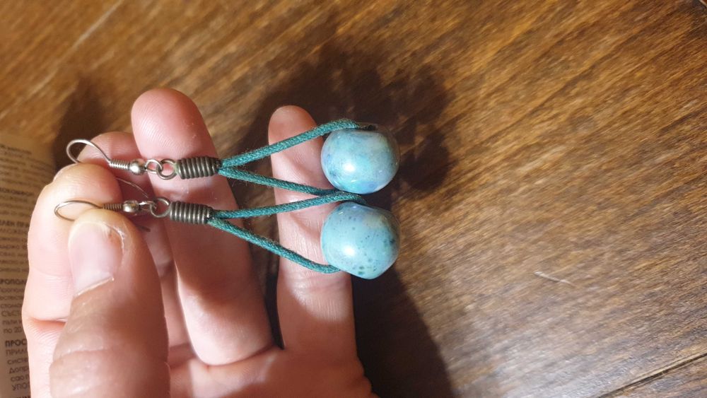 Ръчно правени обеци